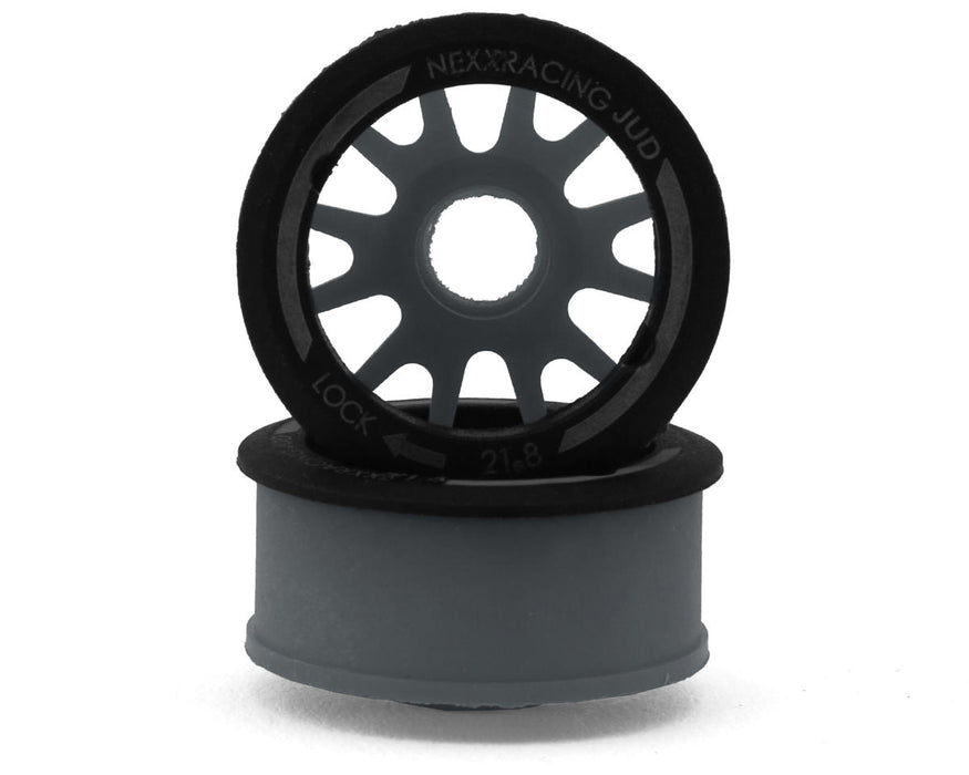 NEXX Racing Mini-Z RWD "JUD" EVO Front Threaded Side-Wall Carbon Fiber Rims