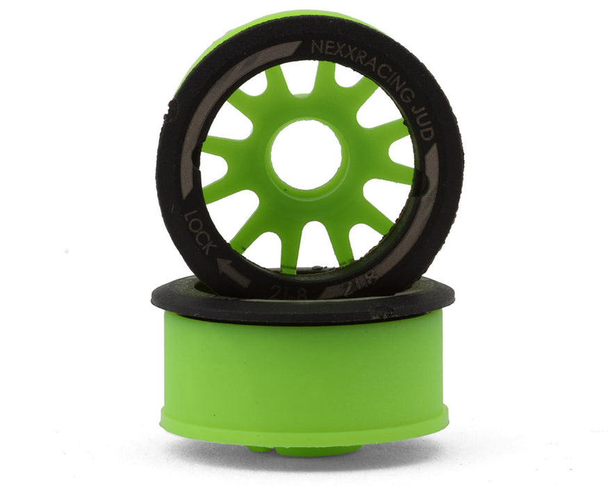 NEXX Racing Mini-Z RWD "JUD" EVO Front Threaded Side-Wall Carbon-Fiber Rims