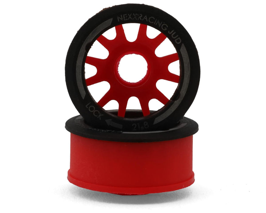 NEXX Racing Mini-Z RWD "JUD" EVO Front Threaded Side-Wall Carbon Fiber Rims