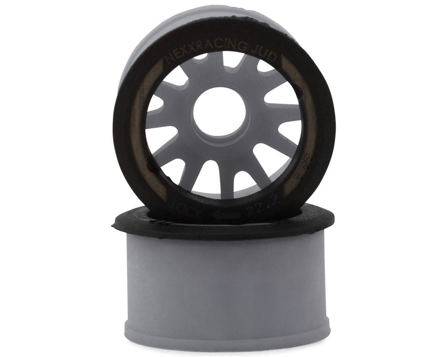 NEXX Racing Mini-Z RWD "JUD" EVO Rear Threaded Side-Wall Carbon Fiber Rims