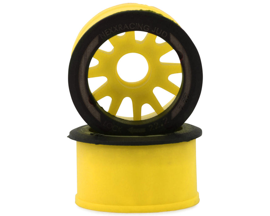 NEXX Racing Mini-Z RWD "JUD" EVO Rear Threaded Side-Wall Carbon Fiber Rims