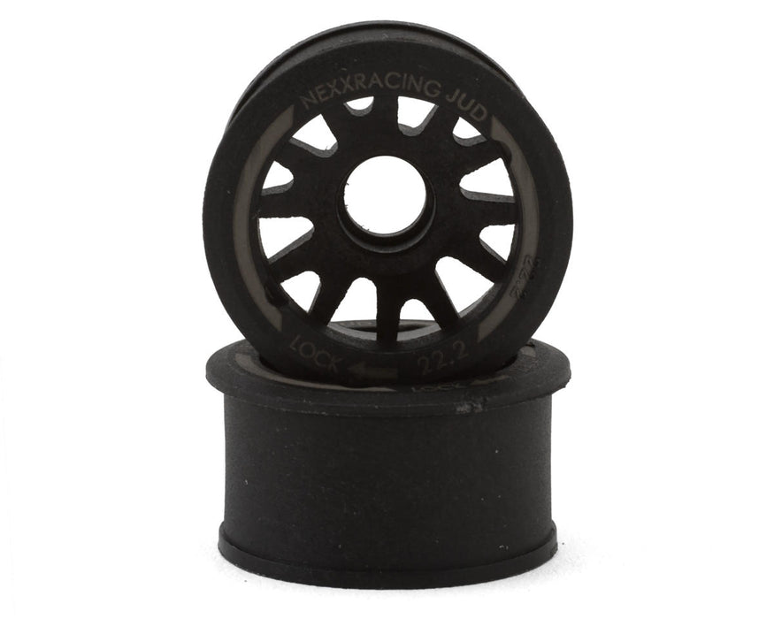 NEXX Racing Mini-Z "JUD" EVO Rear Threaded Side-Wall RWD Carbon-Fiber Rims