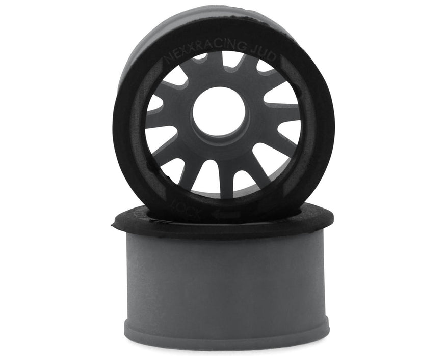 NEXX Racing Mini-Z RWD "JUD" EVO Rear Threaded Side-Wall Carbon Fiber Rims