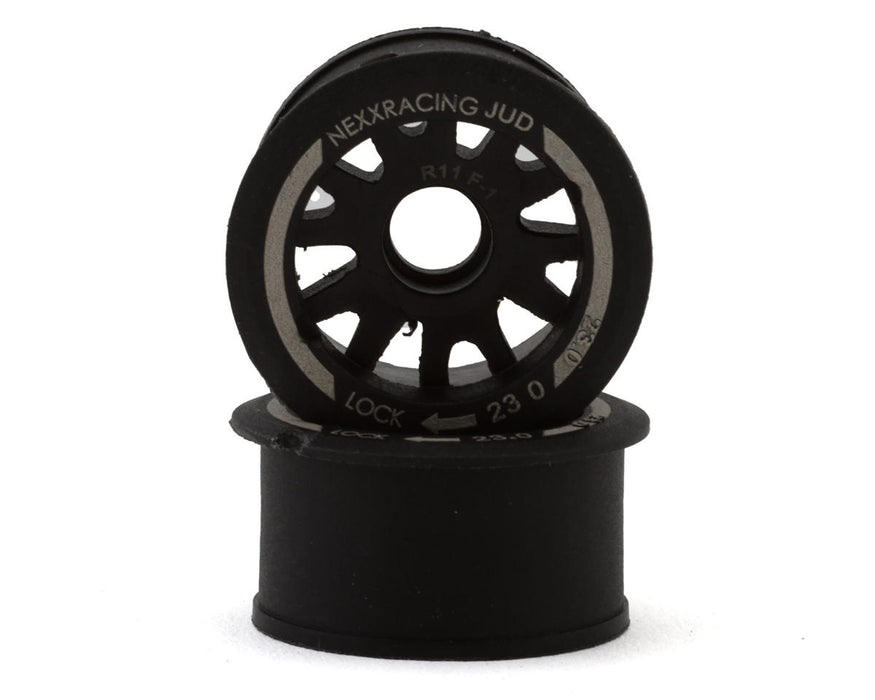 NEXX Racing Mini-Z "JUD" EVO Rear Threaded Side-Wall RWD Carbon-Fiber Rims