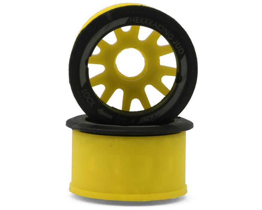 NEXX Racing Mini-Z RWD "JUD" EVO Rear Threaded Side-Wall Carbon Fiber Rims