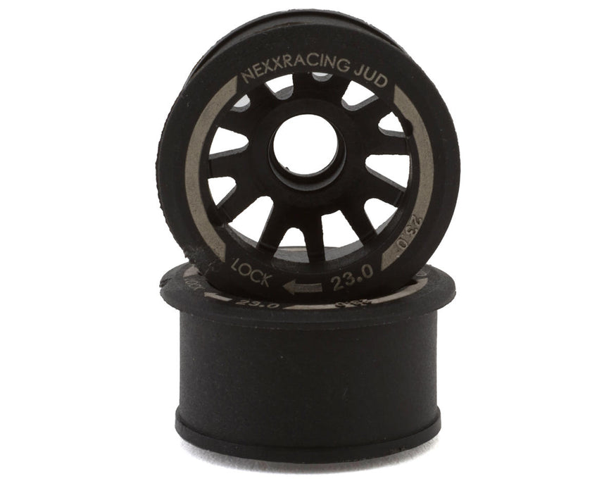NEXX Racing Mini-Z "JUD" EVO Rear Threaded Side-Wall RWD Carbon-Fiber Rims
