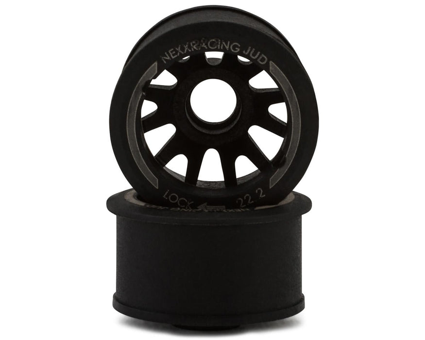 NEXX Racing Mini-Z "JUD" EVO Rear Threaded Side-Wall RWD Carbon-Fiber Rims