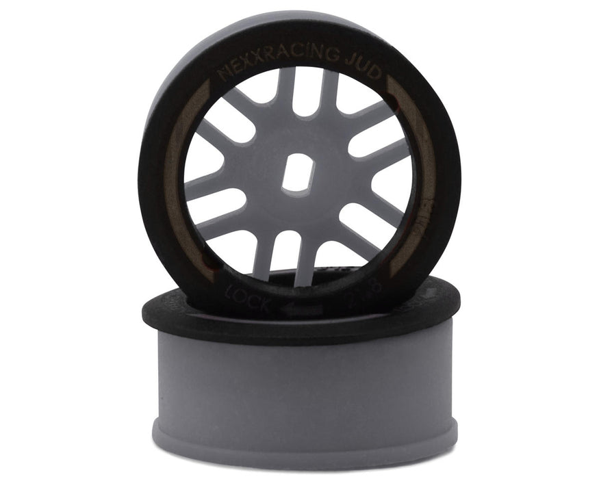 NEXX Racing Mini-Z AWD "JUD" EVO Front Threaded Side-Wall Carbon Fiber Rims