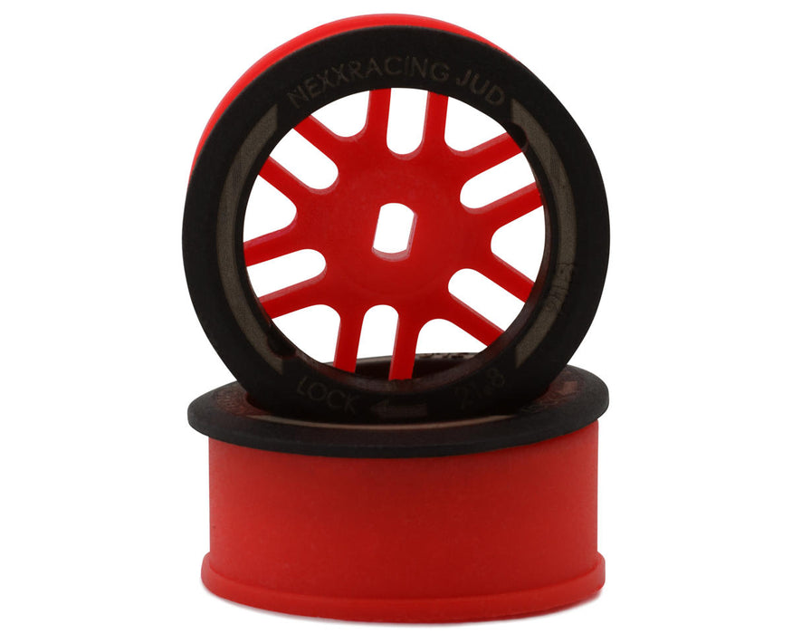 NEXX Racing Mini-Z AWD "JUD" EVO Front Threaded Side-Wall Carbon Fiber Rims