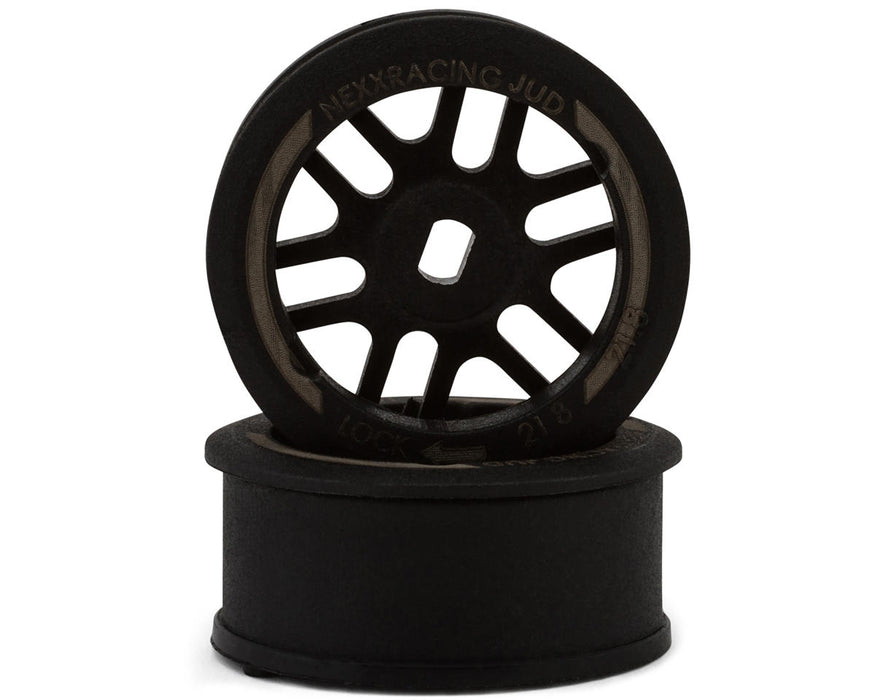 NEXX Racing Mini-Z "JUD" EVO Front Threaded Side-Wall AWD Carbon-Fiber Rims