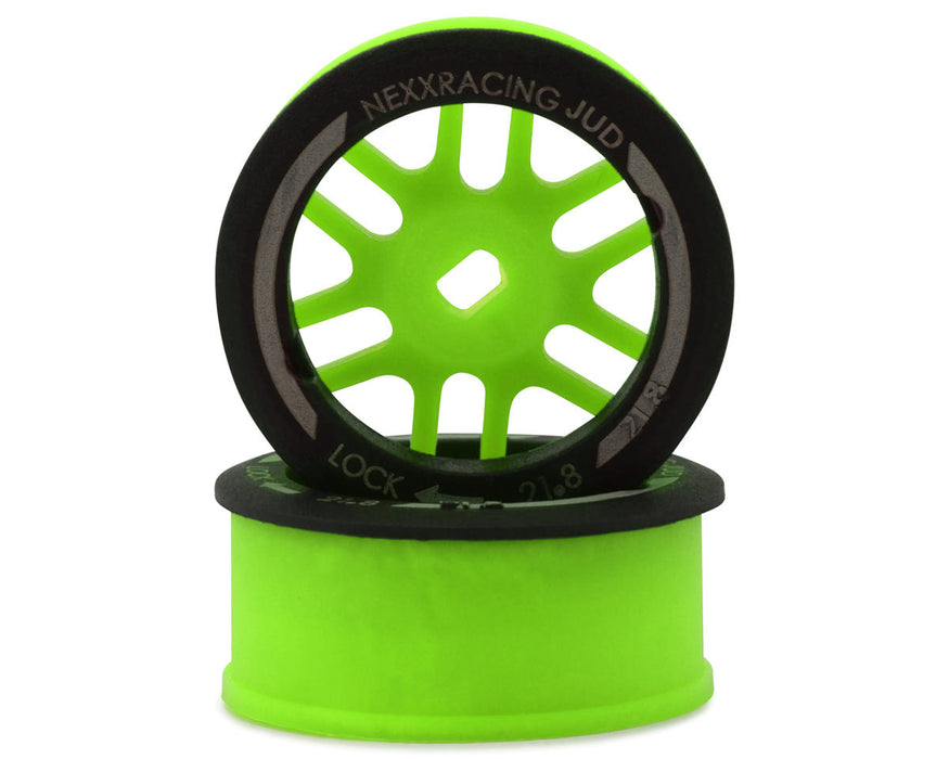 NEXX Racing Mini-Z AWD "JUD" EVO Front Threaded Side-Wall Carbon Fiber Rims