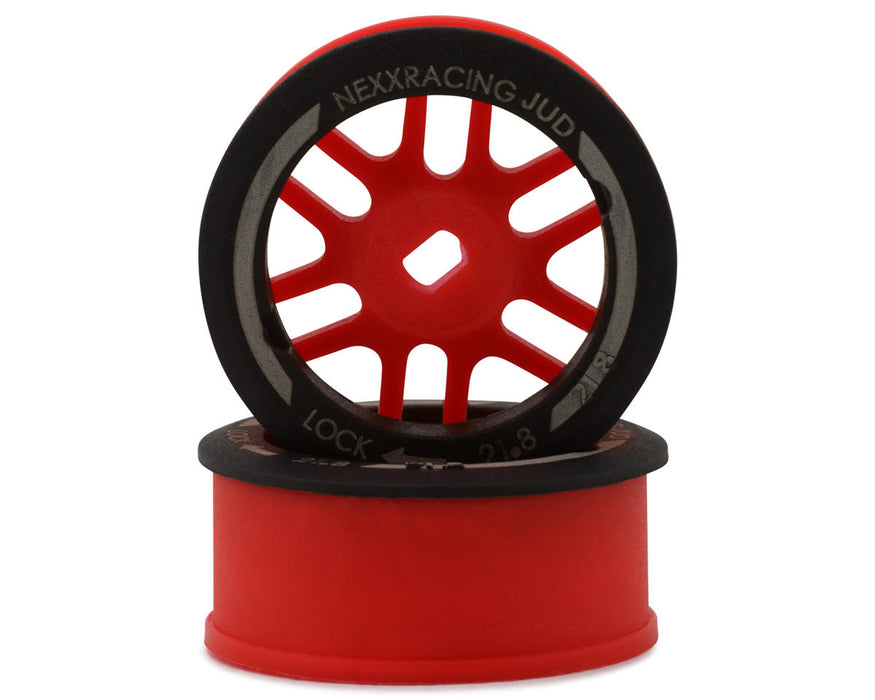 NEXX Racing Mini-Z AWD "JUD" EVO Front Threaded Side-Wall Carbon Fiber Rims