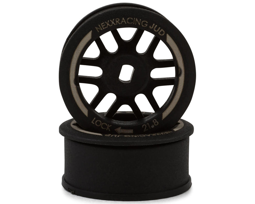 NEXX Racing Mini-Z "JUD" EVO Front Threaded Side-Wall AWD Carbon-Fiber Rims