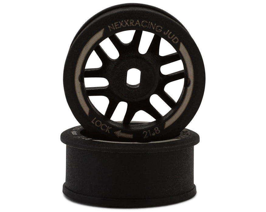 NEXX Racing Mini-Z "JUD" EVO Front Threaded Side-Wall AWD Carbon-Fiber Rims