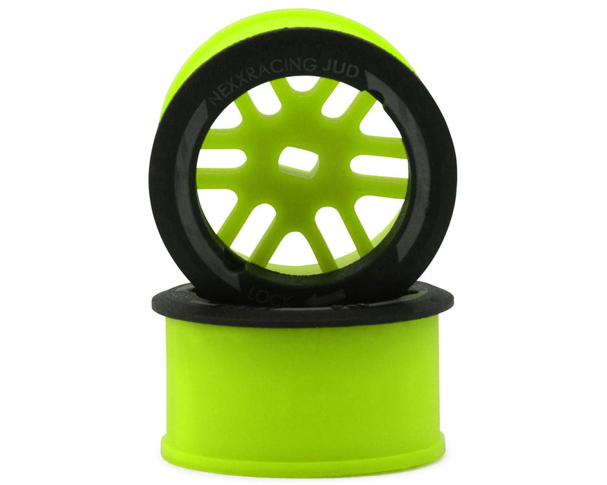 NEXX Racing Mini-Z AWD "JUD" EVO Front Threaded Side-Wall Carbon Fiber Rims