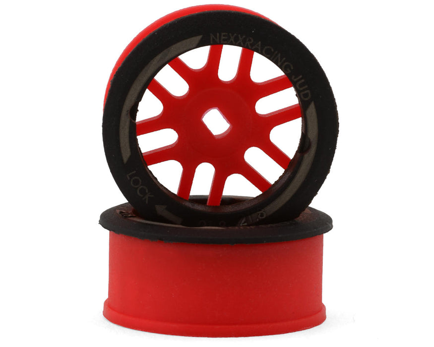 NEXX Racing Mini-Z AWD "JUD" EVO Front Threaded Side-Wall Carbon Fiber Rims