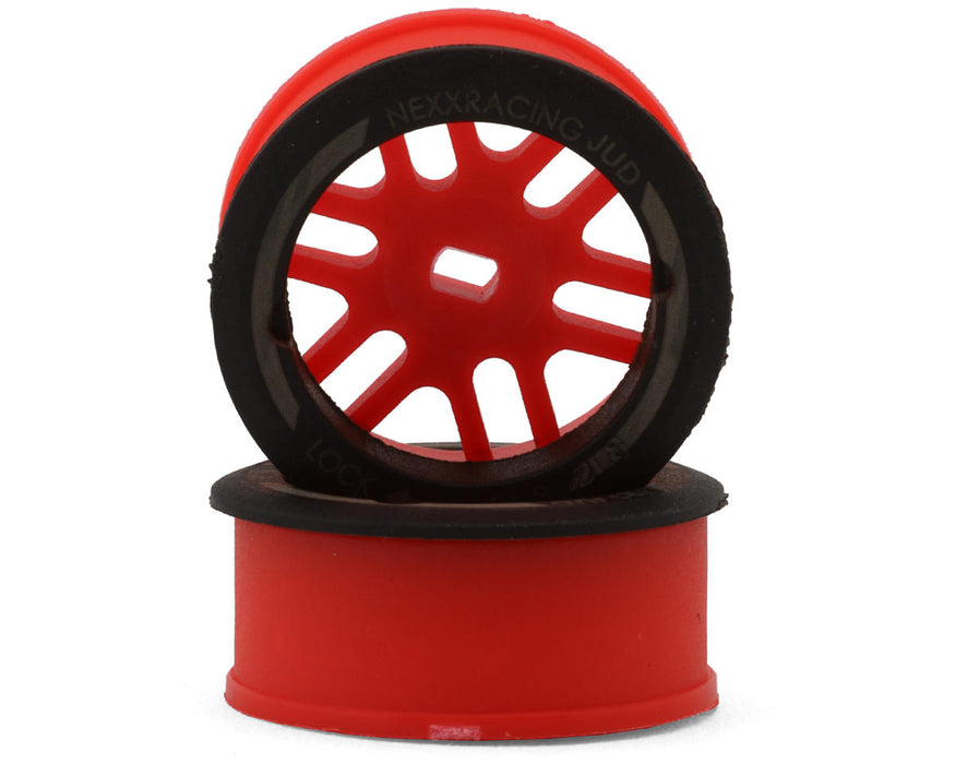 NEXX Racing Mini-Z AWD "JUD" EVO Front Threaded Side-Wall Carbon Fiber Rims