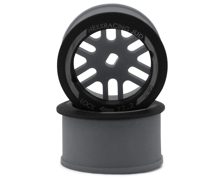 NEXX Racing Mini-Z AWD "JUD" EVO Rear Threaded Side-Wall Carbon Fiber Rims