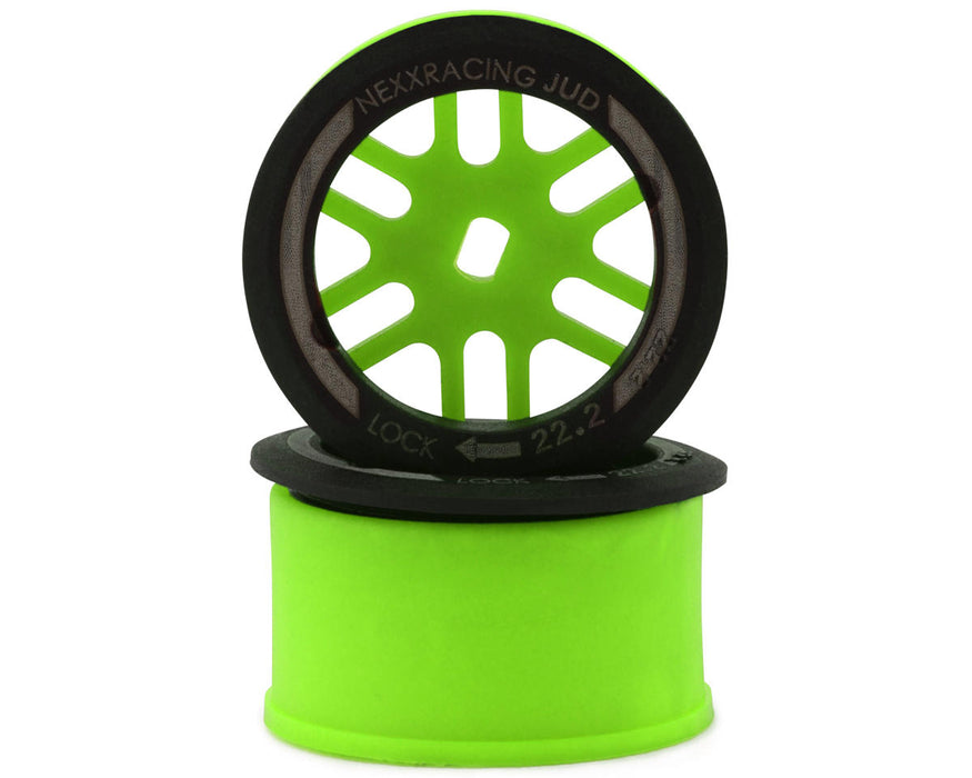 NEXX Racing Mini-Z AWD "JUD" EVO Rear Threaded Side-Wall Carbon Fiber Rims