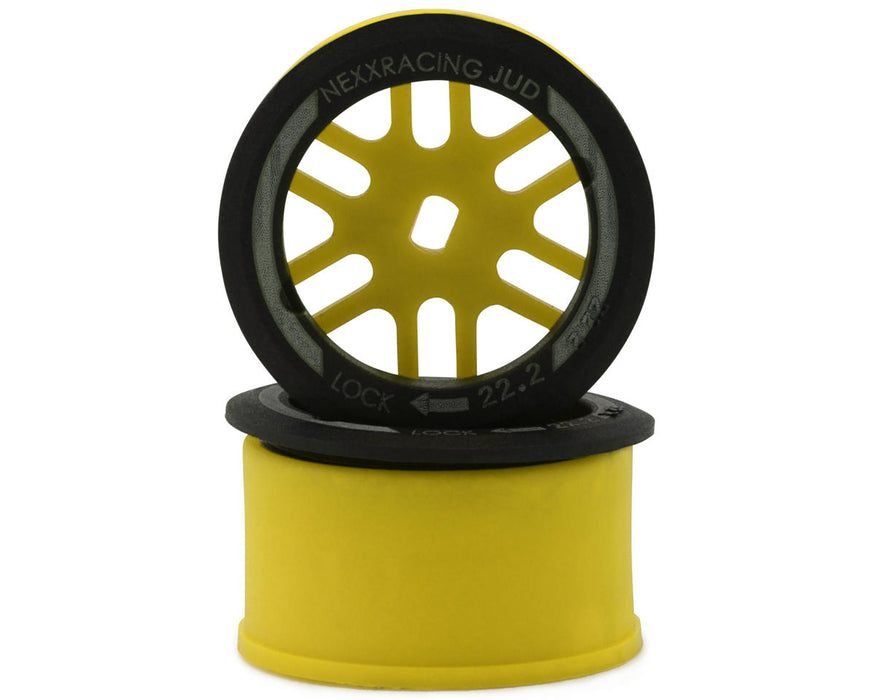 NEXX Racing Mini-Z AWD "JUD" EVO Rear Threaded Side-Wall Carbon Fiber Rims