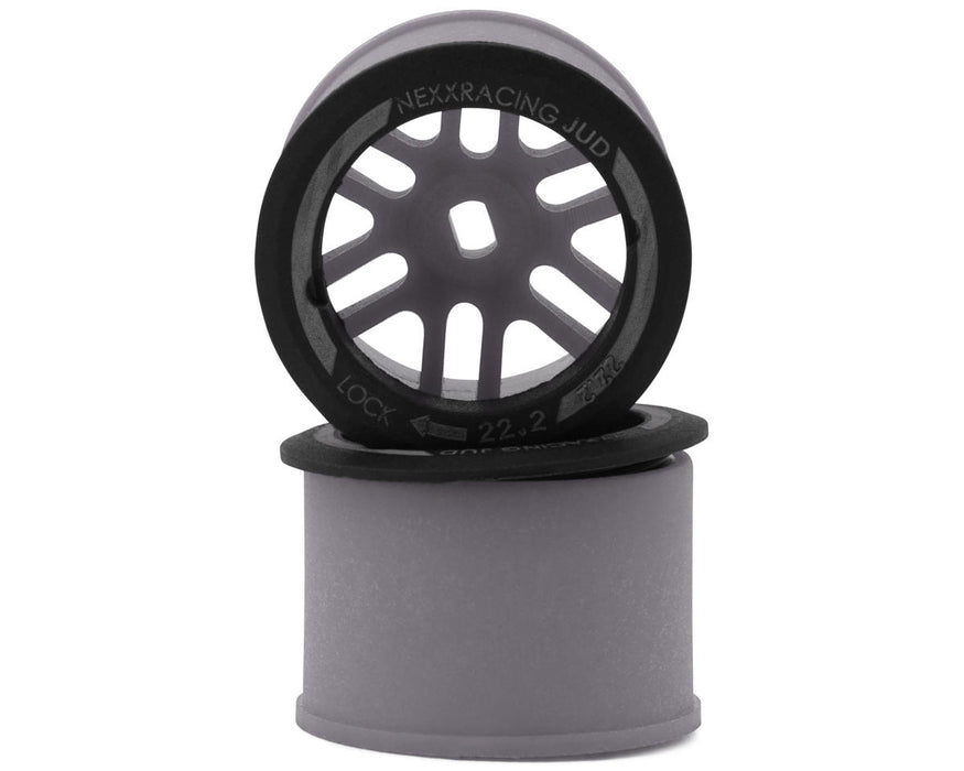 NEXX Racing Mini-Z AWD"JUD" EVO Rear Threaded Side-Wall Carbon Fiber Rims