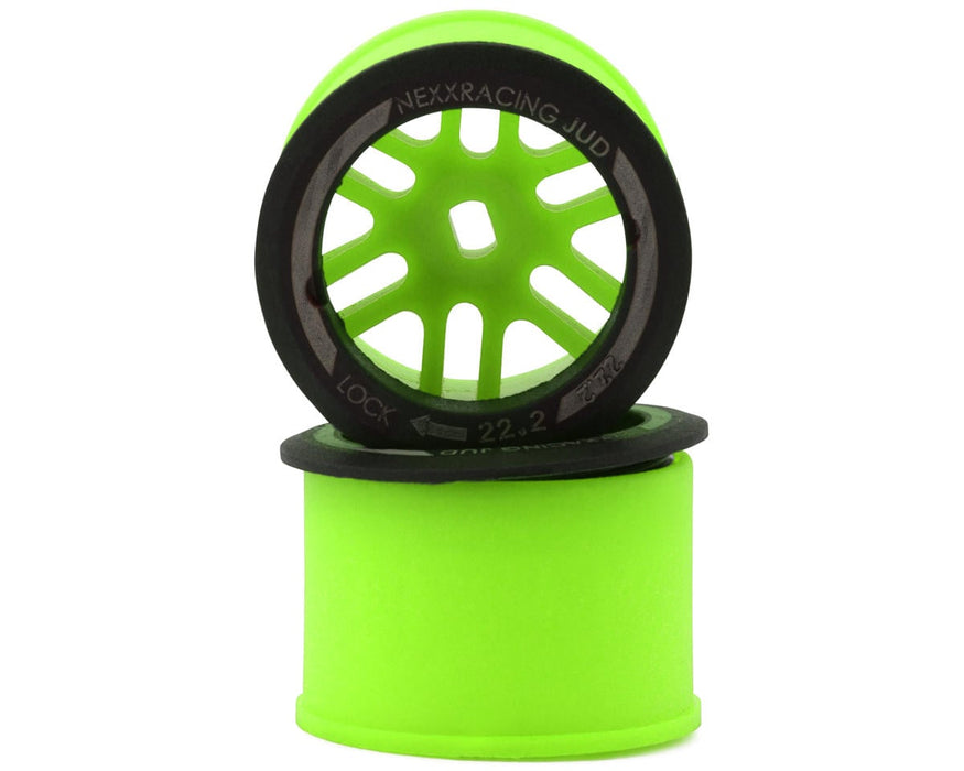NEXX Racing Mini-Z AWD"JUD" EVO Rear Threaded Side-Wall Carbon Fiber Rims
