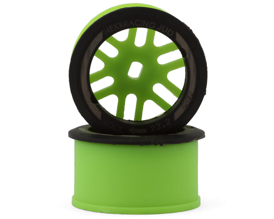 NEXX Racing Mini-Z AWD "JUD" EVO Rear Threaded Side-Wall Carbon Fiber Rims