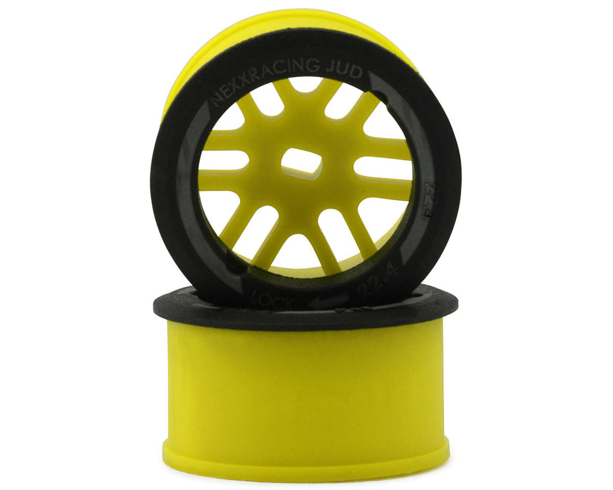 NEXX Racing Mini-Z AWD "JUD" EVO Rear Threaded Side-Wall Carbon Fiber Rims