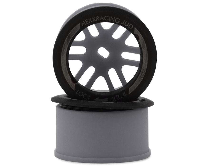 NEXX Racing Mini-Z AWD "JUD" EVO Rear Threaded Side-Wall Carbon Fiber Rims