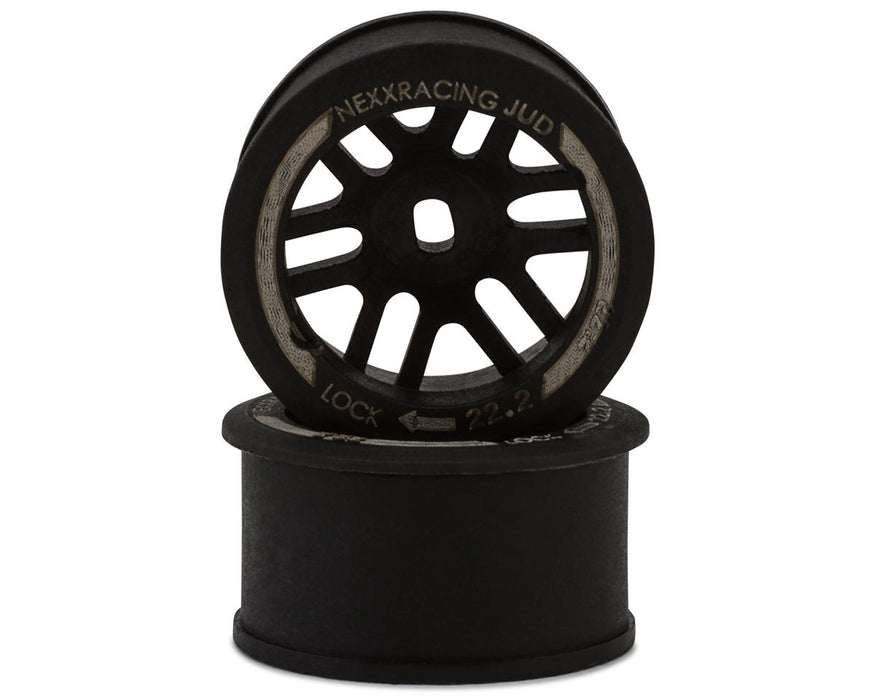 NEXX Racing Mini-Z R11 Rear Threaded Side-Wall AWD Carbon-Fiber Rims