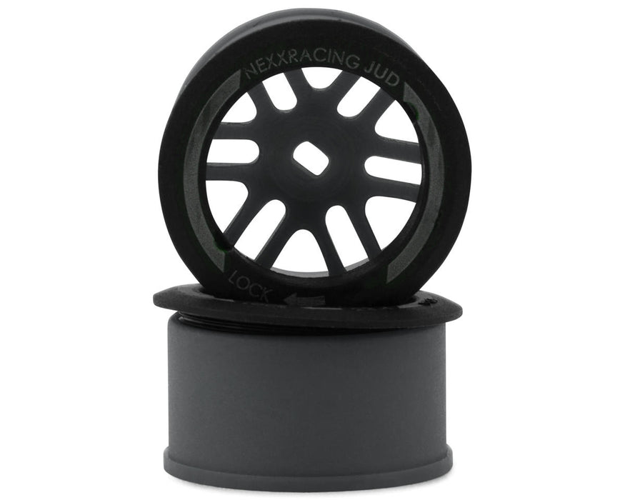 NEXX Racing Mini-Z AWD "JUD" EVO Rear Threaded Side-Wall Carbon Fiber Rims