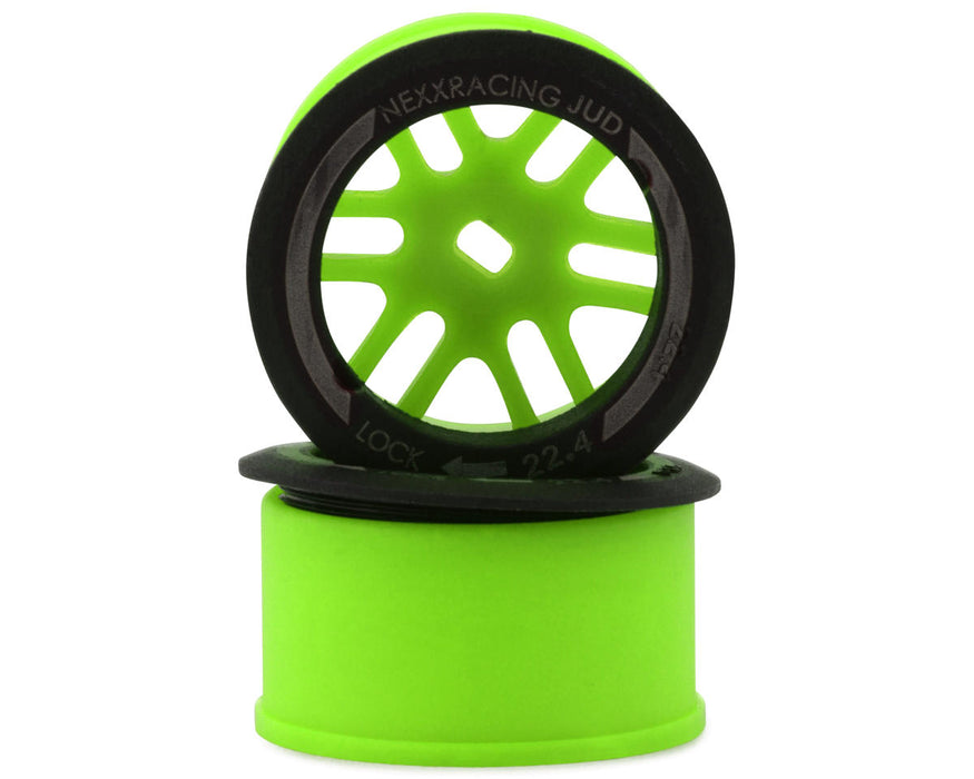 NEXX Racing Mini-Z AWD "JUD" EVO Rear Threaded Side-Wall Carbon Fiber Rims