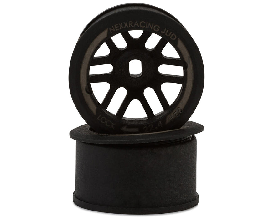 NEXX Racing Mini-Z R11 Rear Threaded Side-Wall AWD Carbon-Fiber Rims