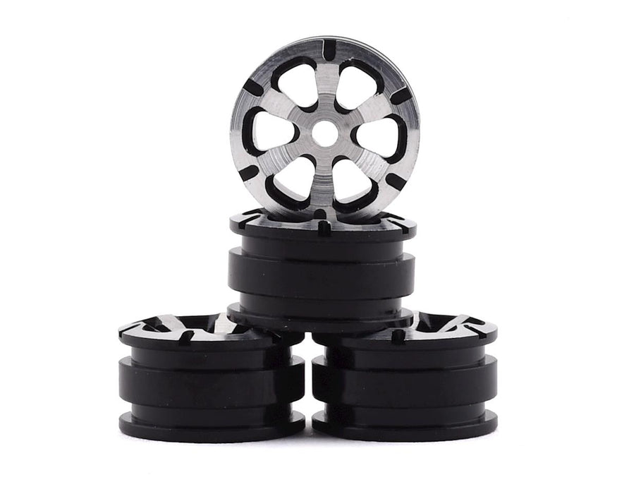 Orlandoo Hunter Aluminum 6 Spoke Wheel Set (Silver) (4)