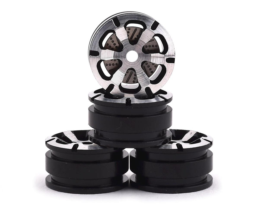 Orlandoo Hunter Aluminum 6 Spoke Wheel Set w/Brake Rotor (Silver) (4)