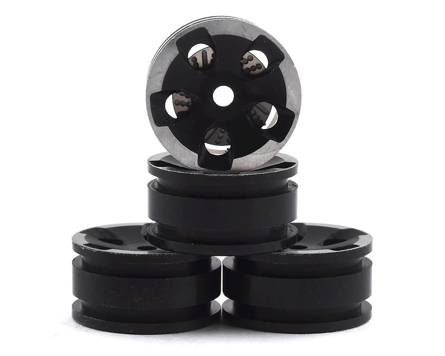 Orlandoo Hunter Aluminum Battle Axe 5 Hole Wheel w/Brake Rotor (Black) (4)