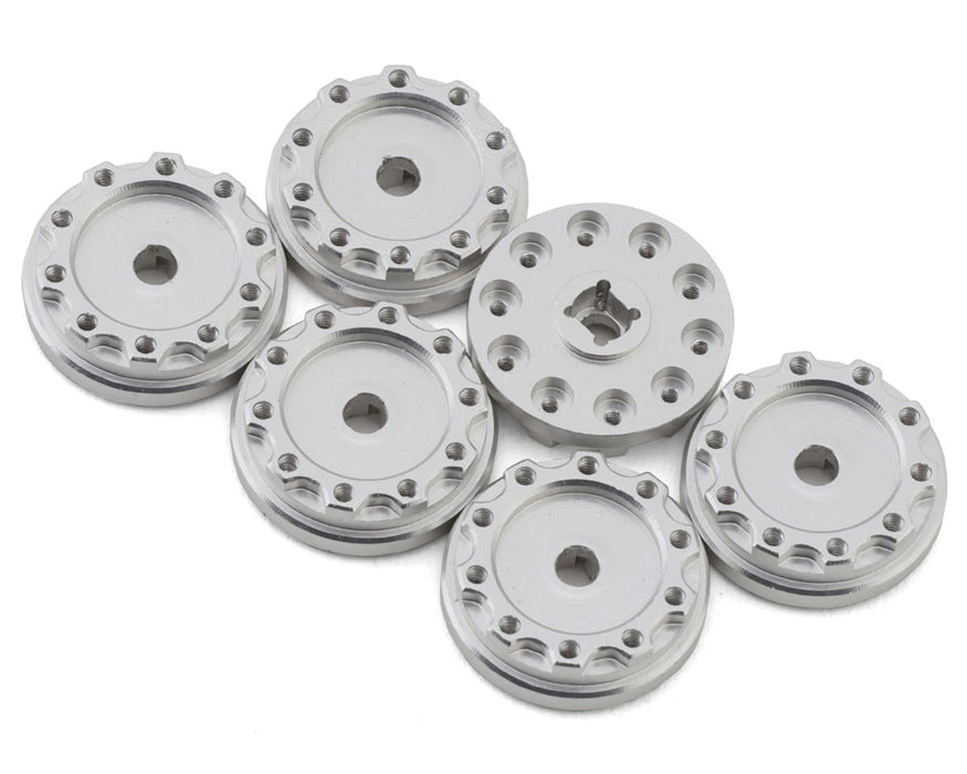 Orlandoo Hunter OH32T01 6x4 Scania Wheel Hub Hexes (Silver) (6)