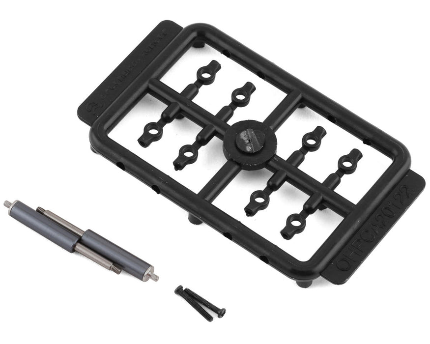 Orlandoo Hunter OH32X02 Alloy Front Internal Spring Shock Absorbers (Grey) (2)