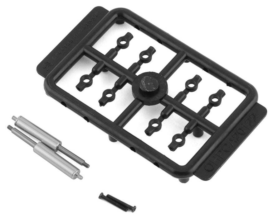 Orlandoo Hunter OH32X02 Alloy Front Internal Spring Shock Absorbers (Silver) (2)