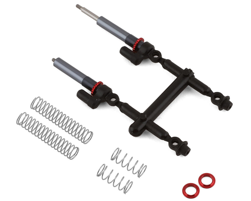 Orlandoo Hunter OH32X02 Threaded Alloy Rear Shock Absorbers (Grey) (2)