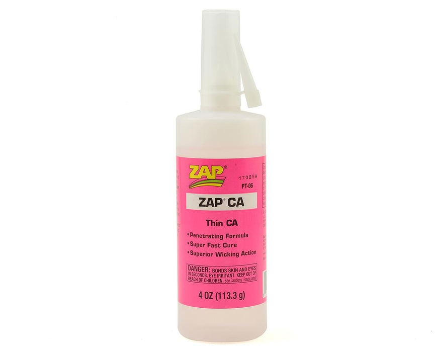Pacer Technology Zap CA Glue (Thin) (4oz)
