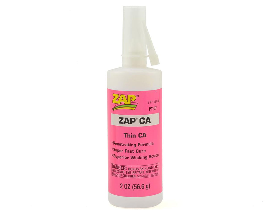Pacer Technology Zap CA Glue (Thin) (2oz)