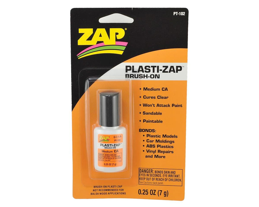 Pacer Technology Plasti-Zap CA Glue (Medium) (0.25oz)