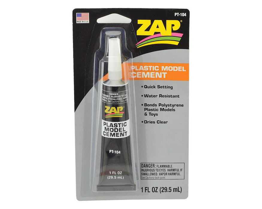 Pacer Technology Zap Plastic Model Cement (1oz)