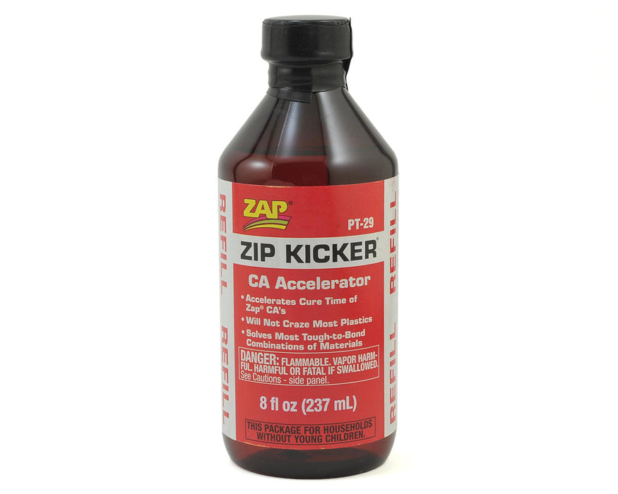 Pacer Technology Zap Zip Kicker Pump Spray CA Accelerator Refill Bottle (8oz)
