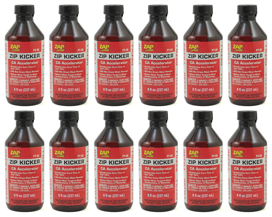 Pacer Technology Zap Zip Kicker Pump Spray CA Accelerator Refill Box Set (12)