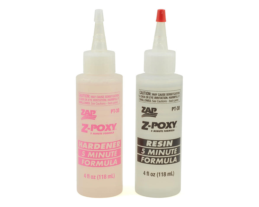 Pacer Technology Zap Z-Poxy 5 Minute 2-Part Epoxy (8oz)
