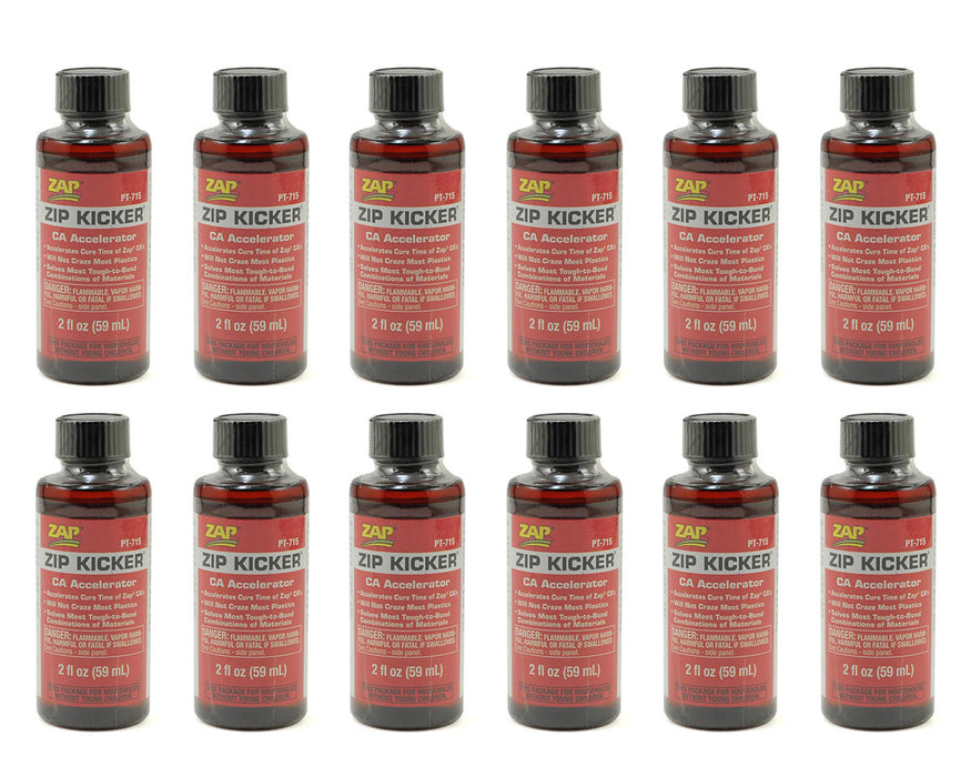 Pacer Technology Zap Zip Kicker Pump Spray CA Accelerator (12) (2oz)