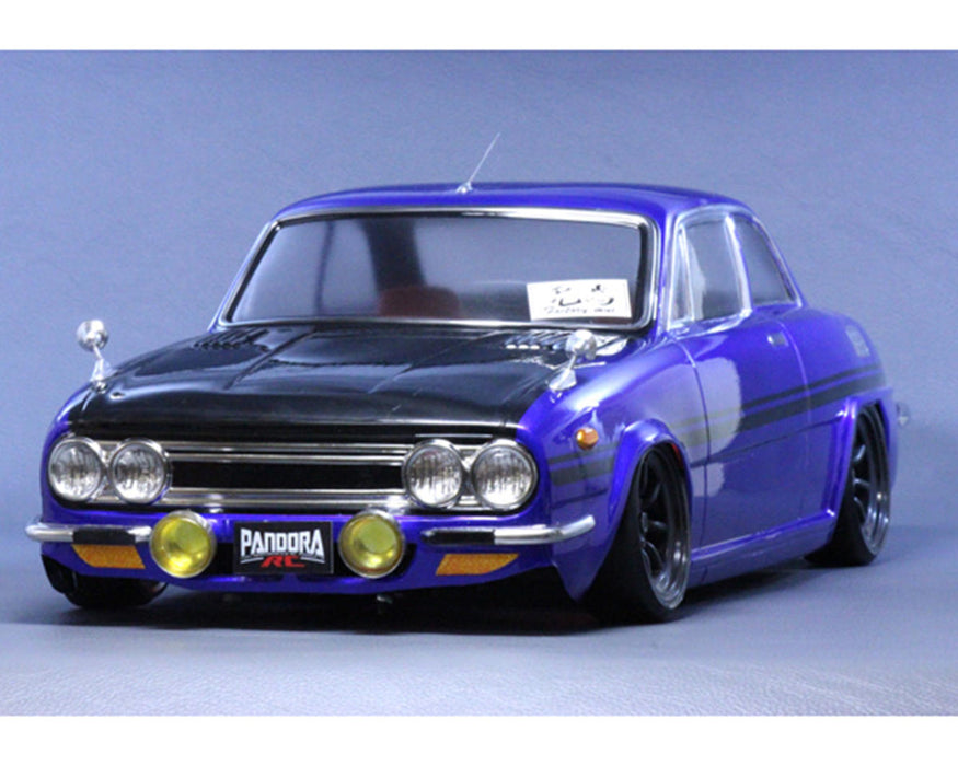 Pandora RC 1/10 Isuzu Bellett Drift Body Set (Clear) (257-260mm)