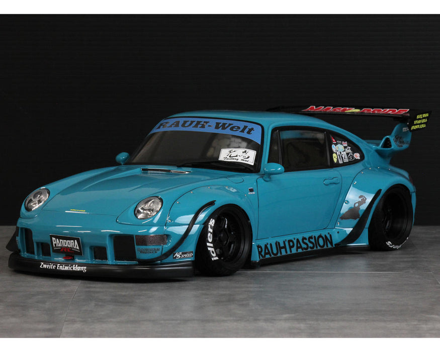 Pandora RC 1/10 RWB/RAUH-Welt BEGRIFF 933 Drift Body Set (Limited Edition)